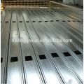 Canal C galvanizado metal anticaustic para techo y pared seca